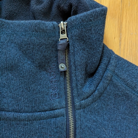 Bench Sweaters - Bench Wool Blend jacket sweater full zip XL Spring Fall